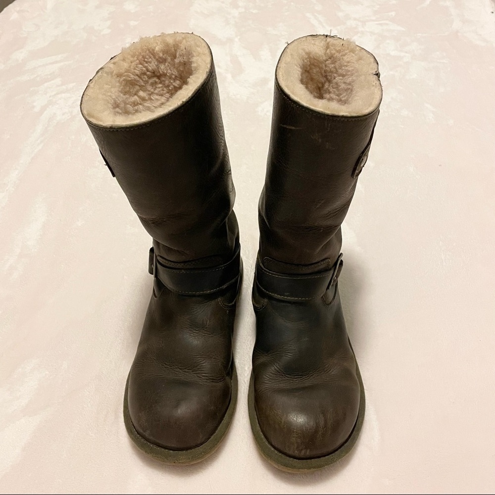 Ugg Australia Kensington Leather Buckle Boots